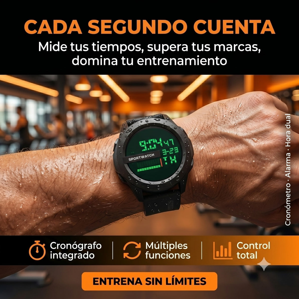 RELOJ DEPORTIVO HOMBRE